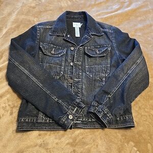 Calvin Klein Dark Denim Jacket Size XS